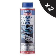 2x Liqui Moly Catalytic Converter Cleaner Cleans Entire Petrol Fuel System 300ml