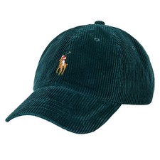 Polo Ralph Lauren Cotton Baseball Cap Embroidered Twill Sports Cap| Corduroy Hat