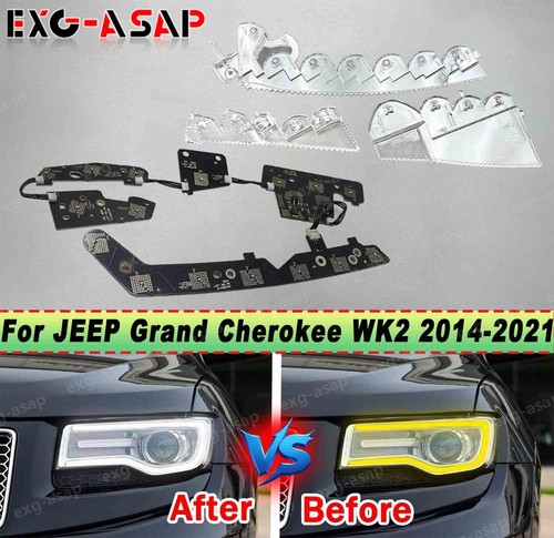 Car headlight guide - headlight, tube