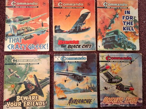 Vintage commando comic - commando,