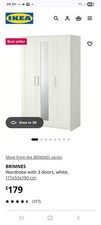 IKEA Brimnes Wardrobe 117x190