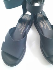 Vivienne Westwood Anglomania X Melissa Black Rocking Horse Sandals UK Size 5