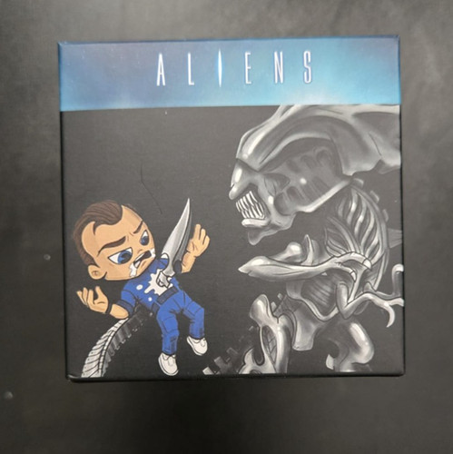 Aliens queen takes bishop mini - queen,