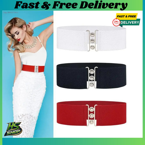 Elasticated belts womens - elasticated,
