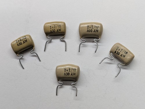 Pcs mustard capacitor 2 - pcs., 2.2nf