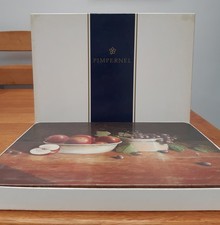 Pimpernel 6 Cork Placemats HARVEST TABLE MATS