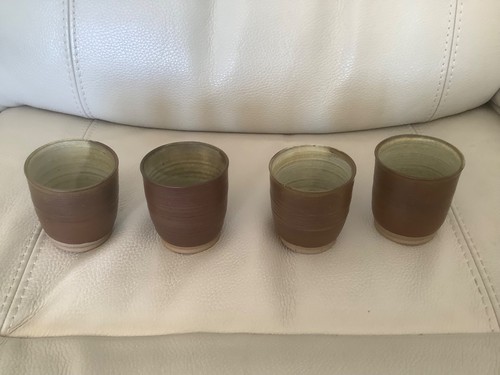 Studio pottery goblets - studio,