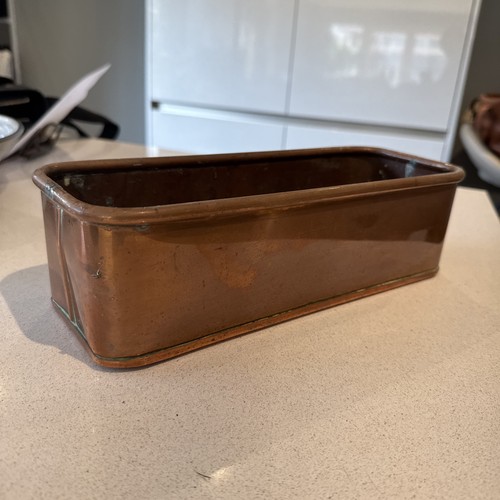 Vintage rectangular copper - vintage,