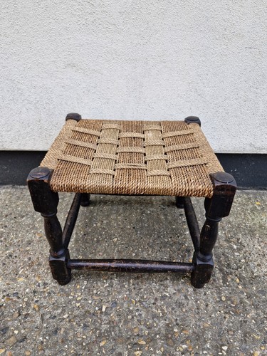 Vintage french raffia brown - vintage,