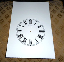 Seth thomas steeple clock dial - seth,