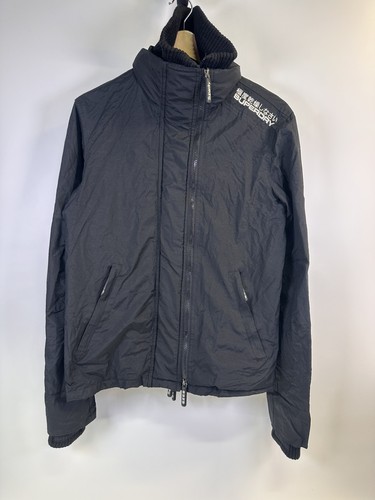 Superdry double black label - black,