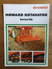 Howard - Rotovator Series HA - Sales Brochure - 7511 - Good Condition