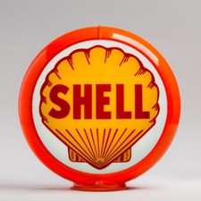 Shell Gas Pump Globe 13.5" in