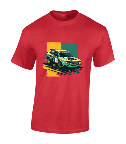 Classic rally racing car - racing,