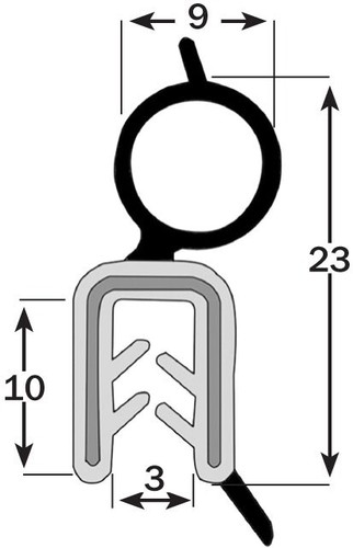 Pop top roof seal - seal, &