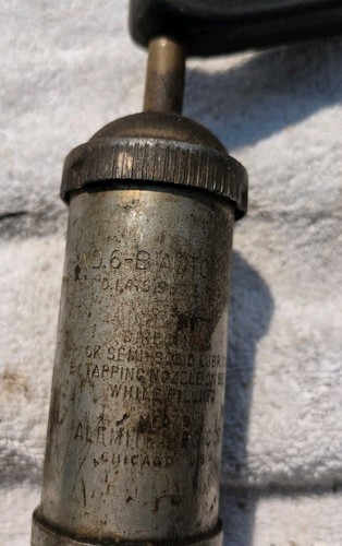 Vintage allenite push - vintage, type