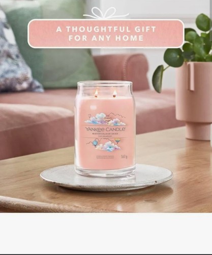 Yankee candle watercolour - candle,