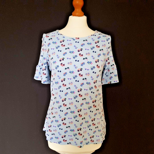 Cath kidston shirt uk12 blue - cath, t-shirt