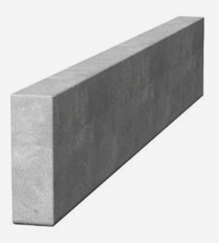 Flat top smooth path - top, edging