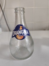 Orangina glass bottle empty - orangina,