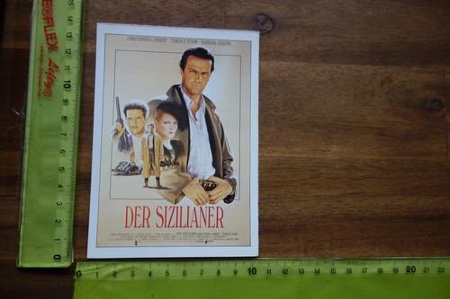 Alte filmplakatkarte kino film - alte,