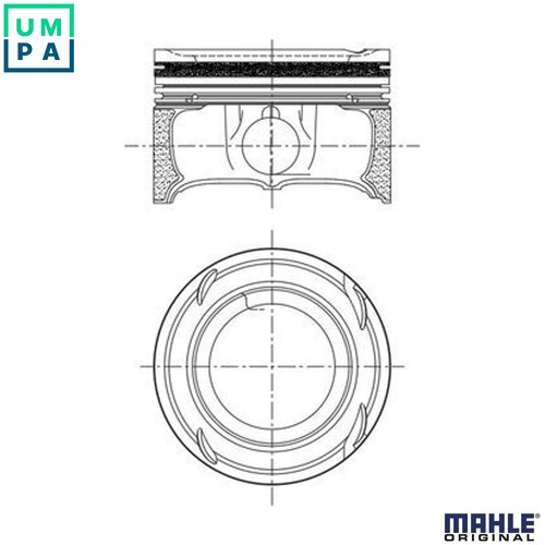 Piston 001 00200 000 - 001, for