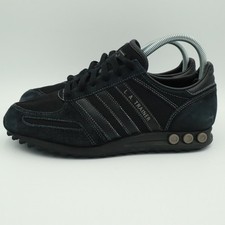 Adidas LA Trainer Black Suede