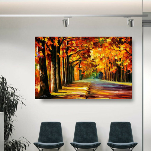 Leonid afremov oak alley - afremov,