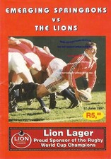 British Lions v Emerging