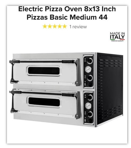 Twin deck electric - , oven