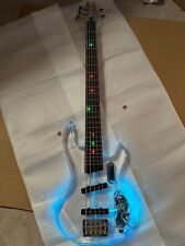 An electric bass with smooth