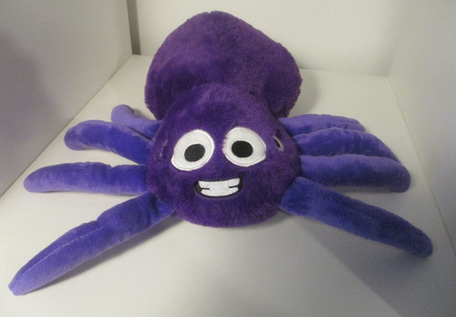 Tesco purple spider halloween - spider,