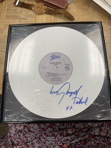 George michael signed - george,