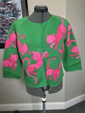 NWOT Michael Simon M Green Cat