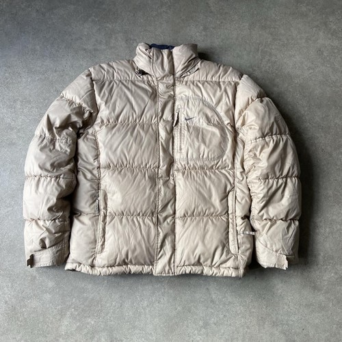 Vintage cream nike puffer - vintage,