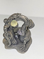 Tudor Mint Myth & Magic "The Dragon's Kiss" (3030) Pewter with crystal