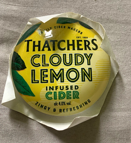 Thatchers cloudy lemon - cloudy, infused