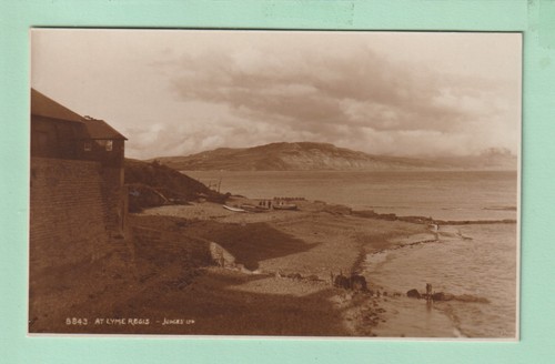 Dorset postcard at lyme - -,