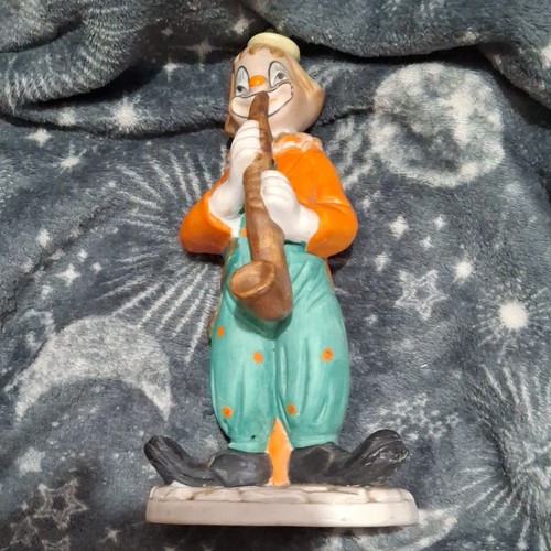 Multicolour clown figurine - multicolour,