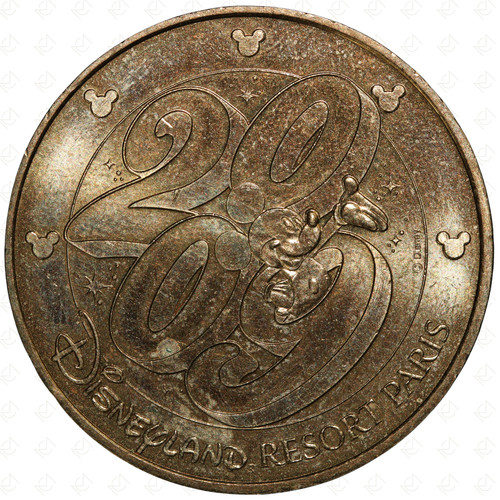 2009 france disneyland monnaie - 2009,