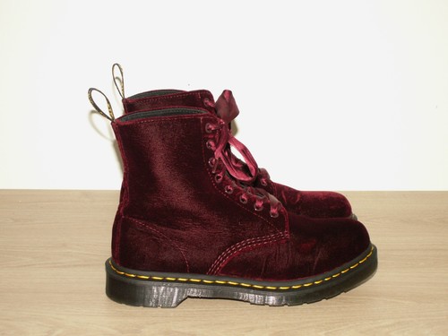 Martens 1460 pascal velvet - dr.,