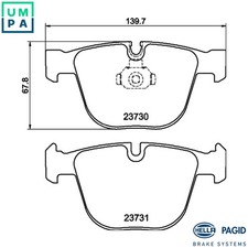 BRAKE PAD SET DISC BRAKE 8DB