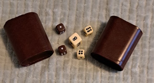 Vintage backgammon brown - vintage, &