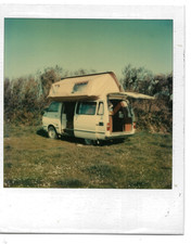 2 vintage Polaroid instant