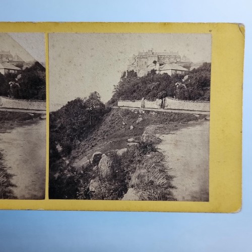 Stirling scotland stereoview - stirling,