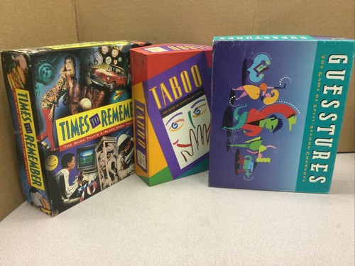 Board games bundle taboo - games,