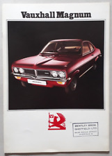 Vauxhall Magnum Brochure 1973 - 1800  2300 Saloon  Coupe  Estate
