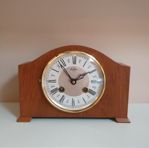 Superb 1960 striking clock - a,