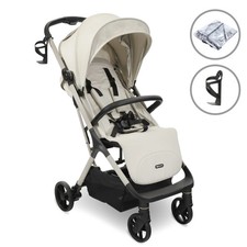 My Babiie MBX7 Plus Auto-Fold Stroller - Ivory - Grade A