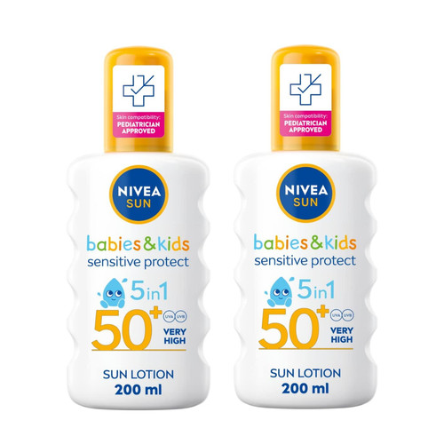 Nivea sun kids sunscreen - 2x,